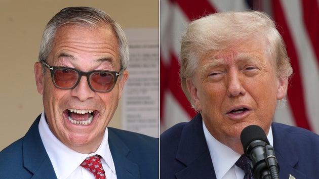 Nigel Farage and Donald Trump