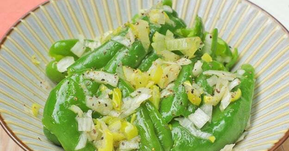 【ピーマンを買ったらコレ】簡単おかず・副菜レシピ3選