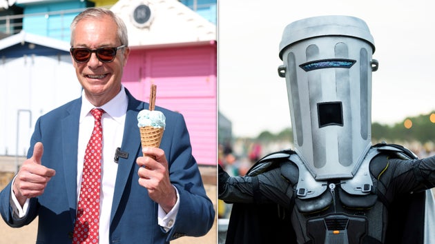Farage and Binface