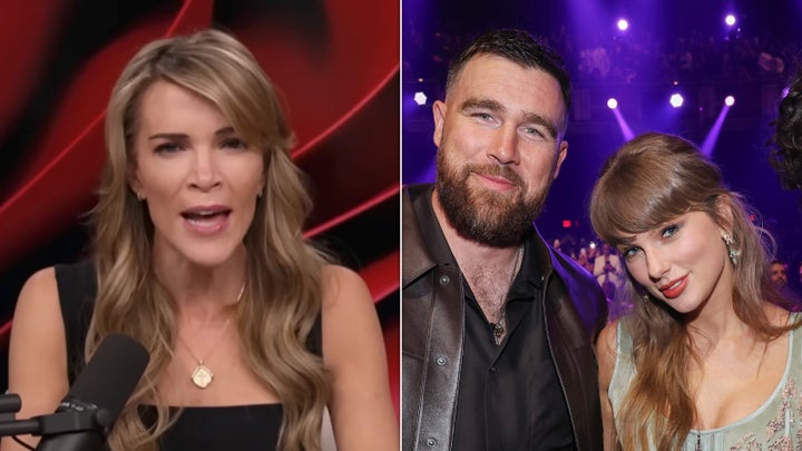 Megyn Kelly speaking about Travis Kelce and Taylor Swift's wedding during an episode of "Piers Morgan Uncensored" on July 6, 2026.