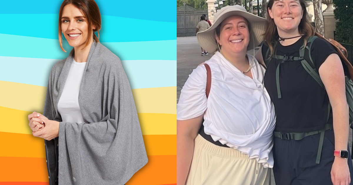 This ‘Cool To The Touch' Shawl Is A Secret Weapon For Anyone Who Can't Deal With Sunscreen