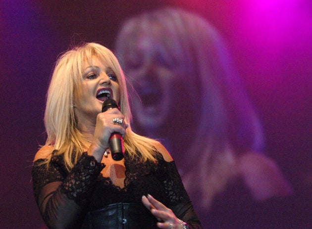 Bonnie Tyler pictured in 2005, the year she released her album Wings (known as Celebrate in the UK)