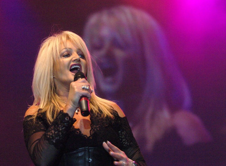 Bonnie Tyler pictured in 2005, the year she released her album Wings (known as Celebrate in the UK)