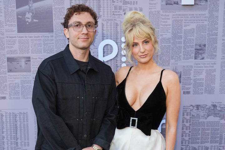 Daryl Sabara and Meghan Trainor (AP Photo/Chris Pizzello)