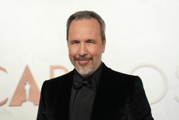 Denis Villeneuve arrives at the Oscars on Sunday, March 2, 2025, at the Dolby Theatre in Los Angeles. (AP Photo/Jae C. Hong)