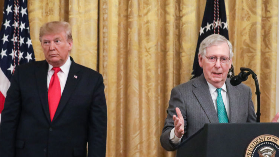 Trump: No Idea On McConnell's Health