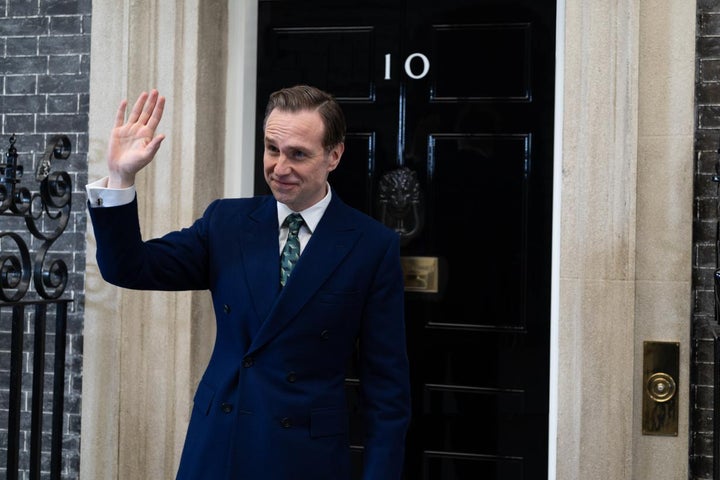 Rafe Spall in Channel 4's new comedy Number 10