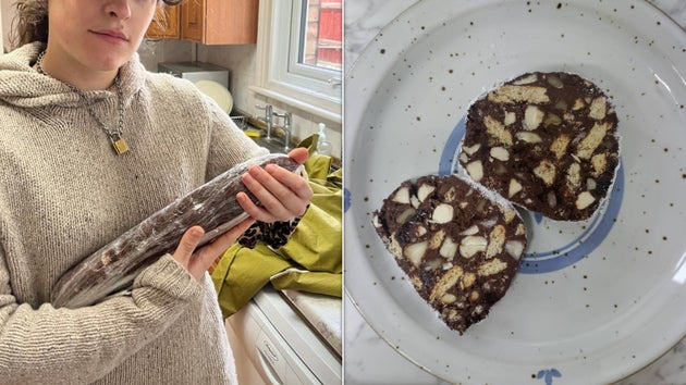 Chocolate salami