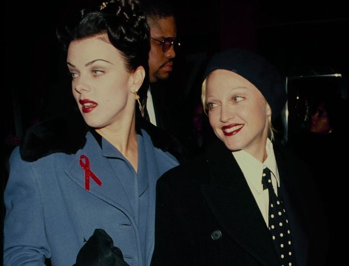 Debi Mazar and Madonna together in the early 1990s