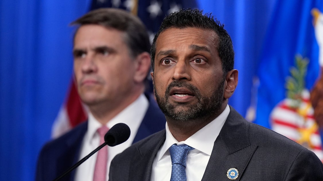 Kash Patel Forced To Cancel Trip After Being Called For White House ...