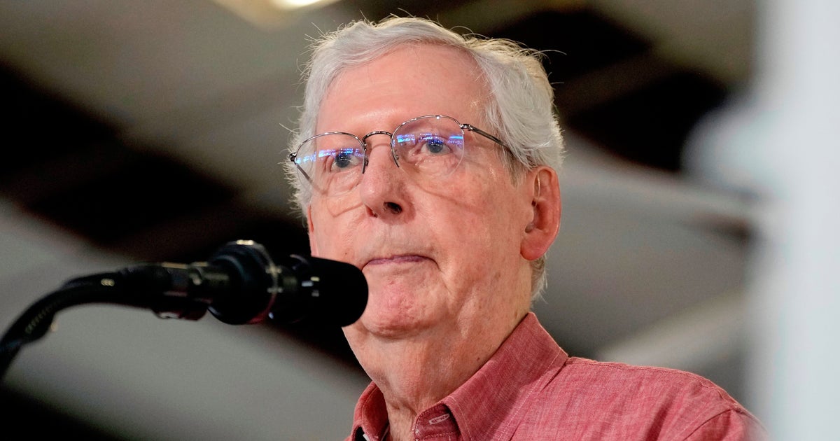 McConnell Says Fall Led To His Hospitalization, Breaking Weeks Of Silence About Health Condition