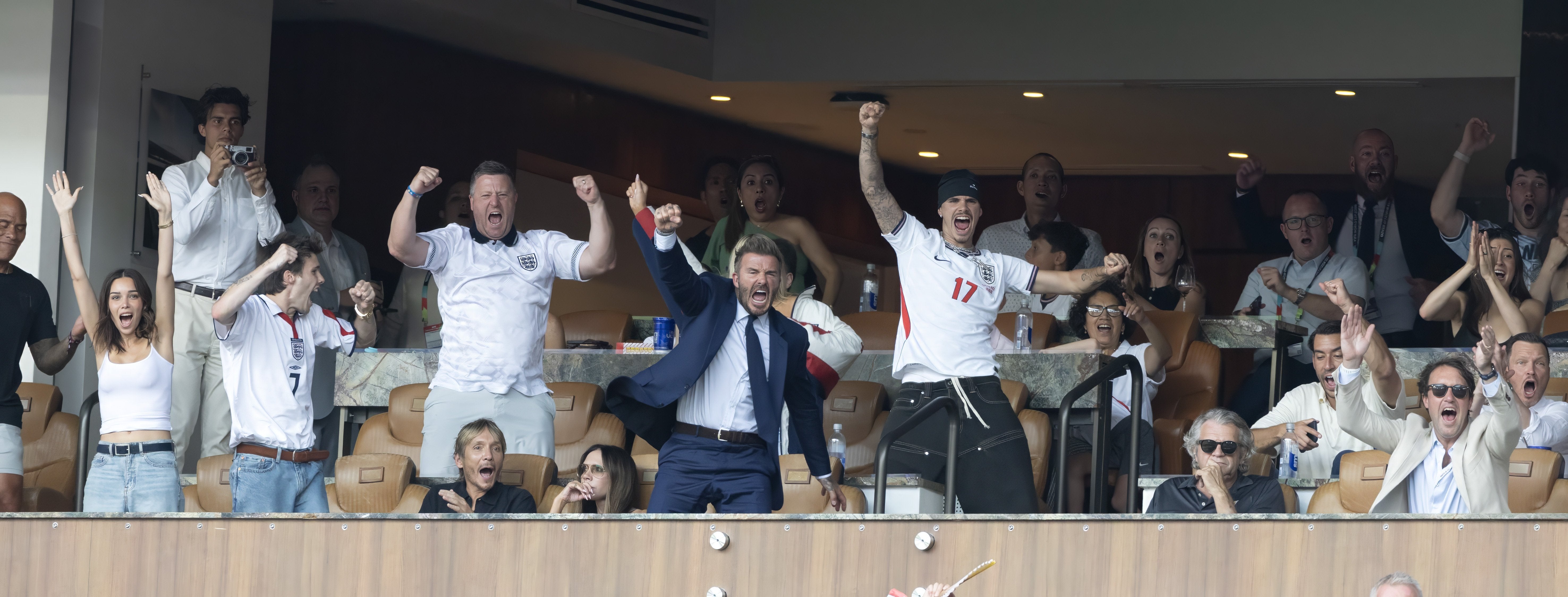 David Beckham Responds After Victoria's Stoic World Cup Reactions Go Viral