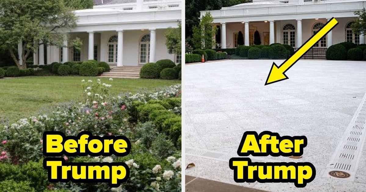 Before-And-After Photos Capture Trump's Dramatic White House Changes