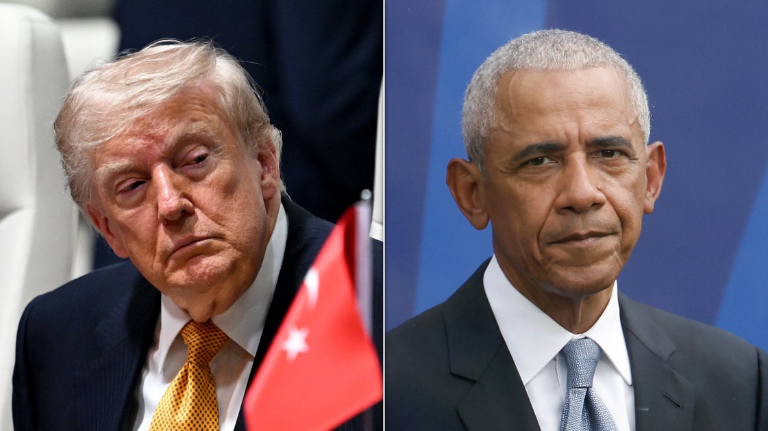Trump Tries To Hold Back During Unhinged Obama Rant. It Goes Off The Rails Anyway.