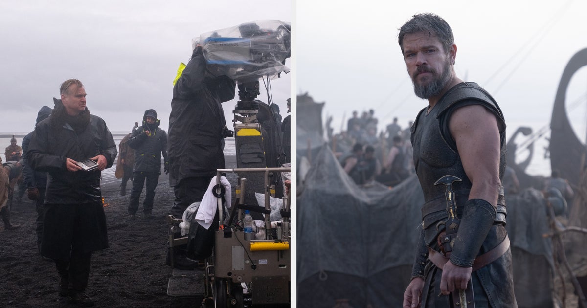 Photo: huffingtonpost.co.uk Matt Damon and Extras Endure Seasickness on a Norse Warship