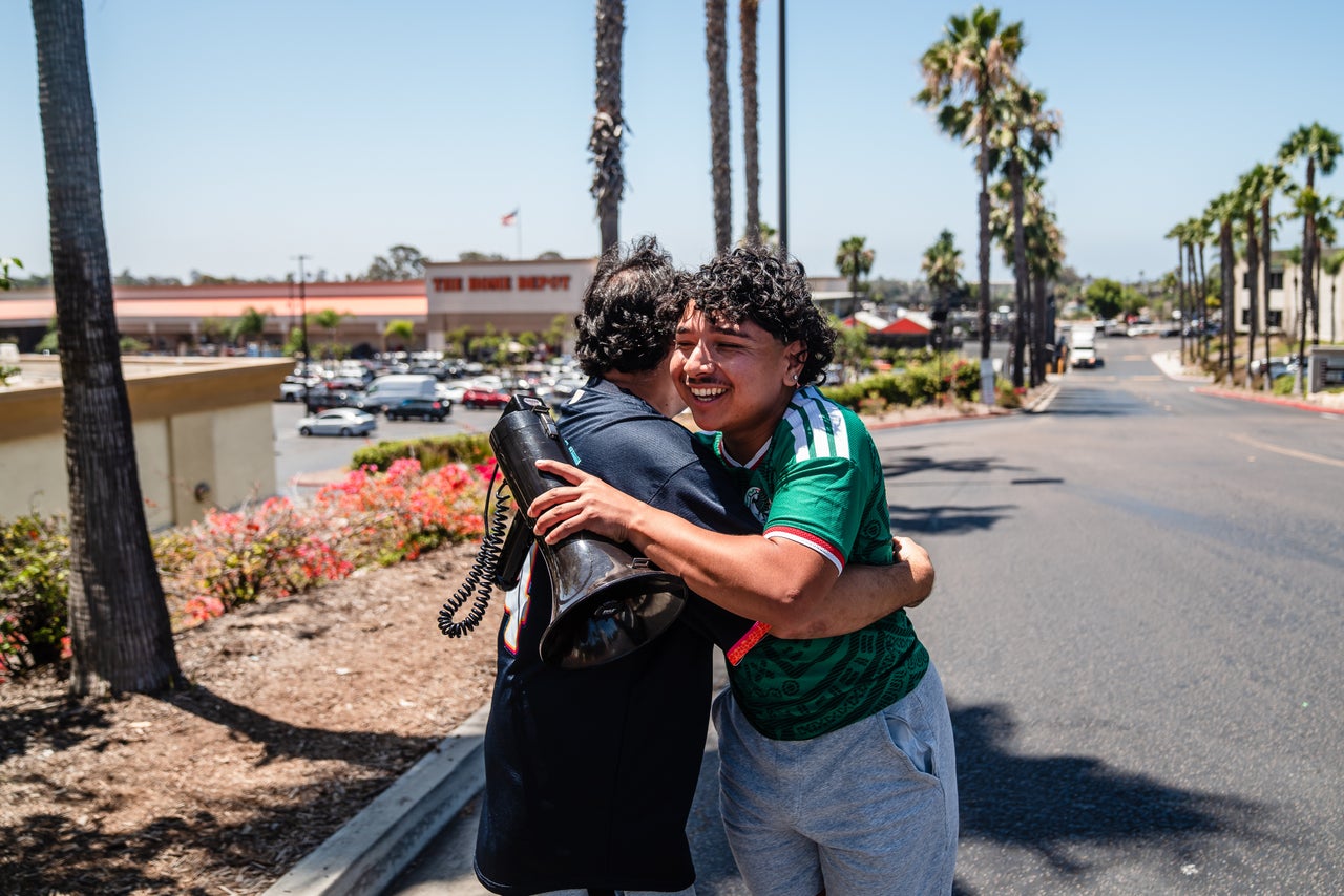 Gonzalez is frequently recognized around San Diego as he goes out on patrol.