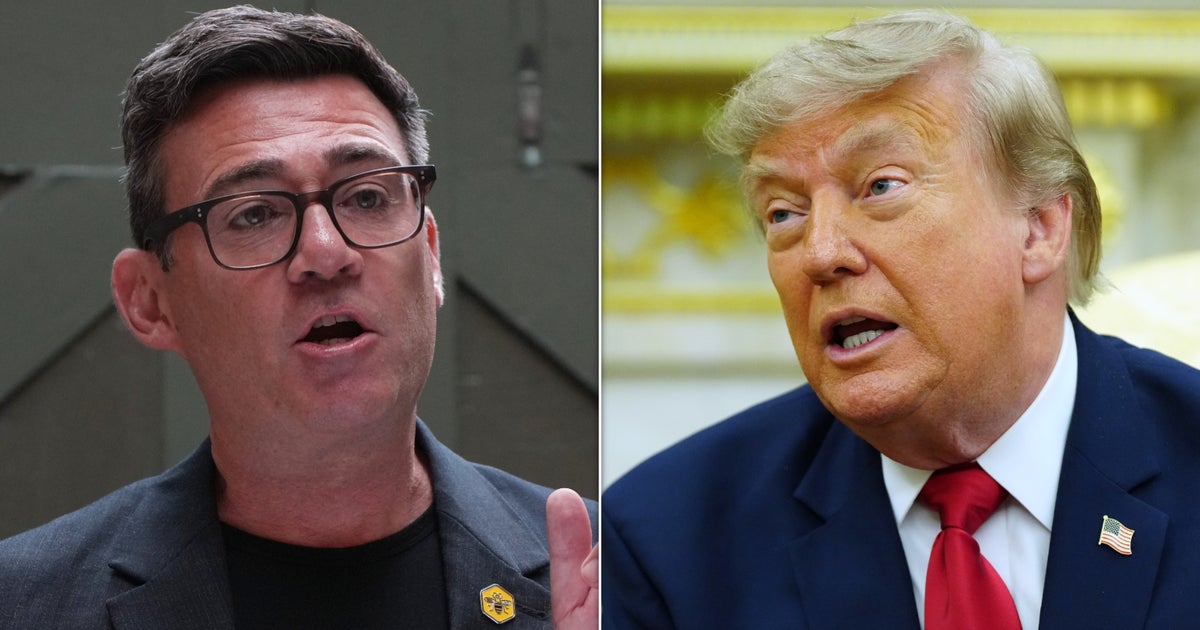 Andy Burnham Promises To Be 'Very Upfront' With Trump After President's Dig