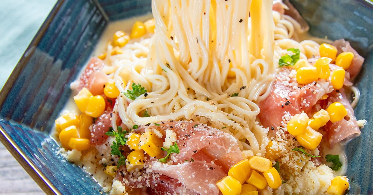 【そうめん、最近この食べ方にハマってる】ひんやりクリーミーでクセになる！冷製パスタみたいな新感覚アレンジ