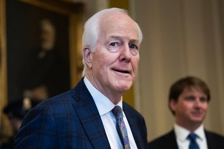 Sen. John Cornyn at the U.S. Capitol on Thursday, June 11, 2026.