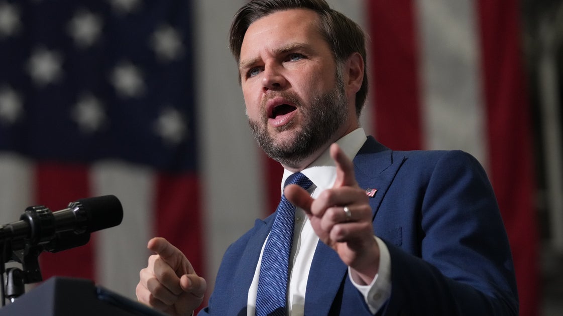 JD Vance Talks In Circles While Defending 10 Commandment Requirement In ...
