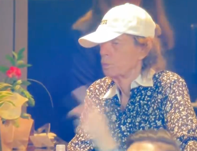 Mick Jagger at the 2026 World Cup on Wednesday night