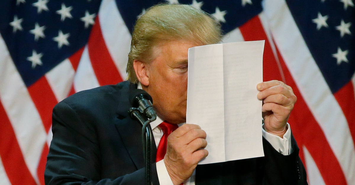 Trump Teleprompter Operator On Leave After Betting On President's Speeches