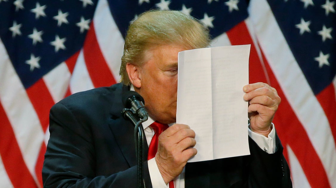 Trump Teleprompter Operator On Leave After Betting On President's Speeches