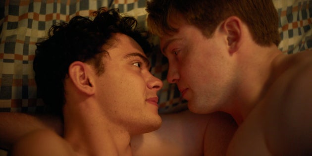 Joe Locke and Kit Connor as Charlie and Nick in Heartstopper Forever