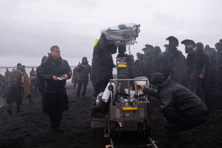 Christopher Nolan was clearly not afraid to get stuck in while making The Odyssey