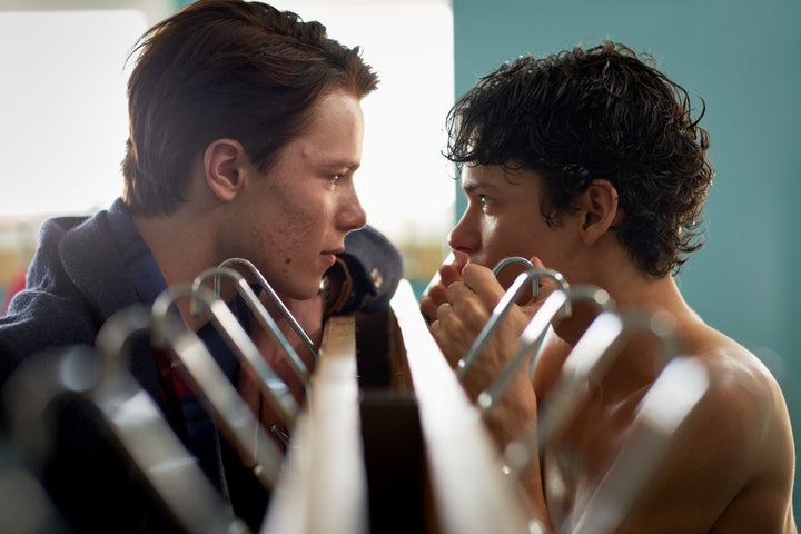Edvin Ryding and Omar Rudberg in Young Royals