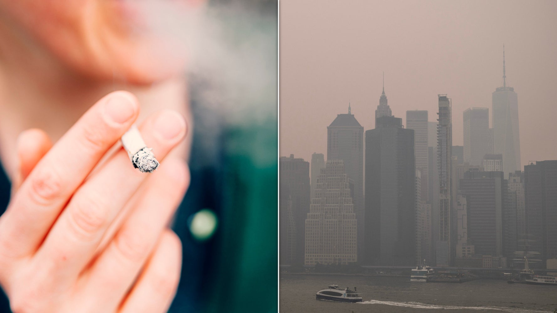 wildfire smoke vs cigarettes Breathing like smoking imperfect, but effective comparison California wildfires: Is smoke toxic
