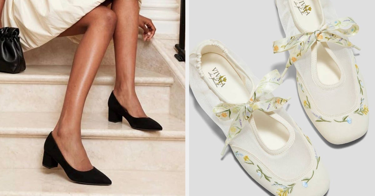 These Fancy-Sturdy Shoes Won't Perforate The Grass Your Next Outdoor Party