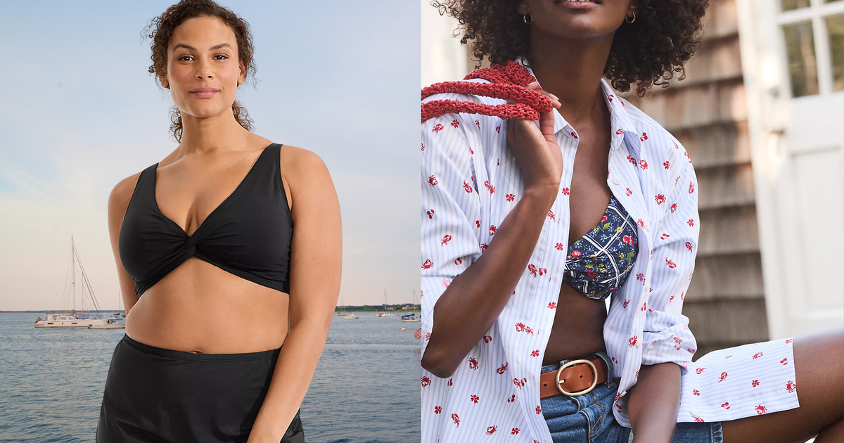 I've Been 'Busty' All My Life, And This Supportive Swim Top Is The Only One I Feel Comfortable Wearing