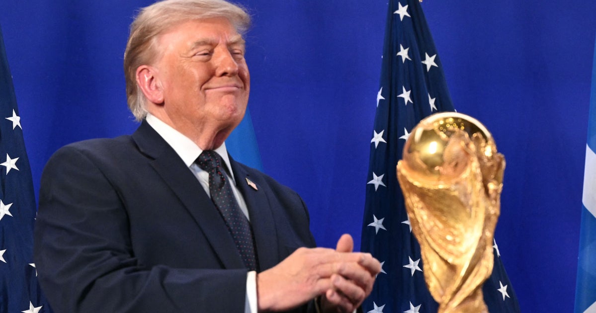 Trump Frames World Cup As A U.S. Victory As He Prepares To Present Trophy To Winning Team