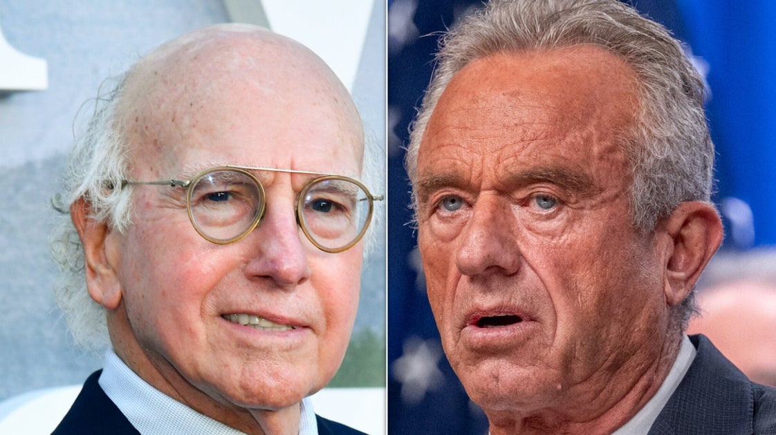 'Drop Dead, Bobby!': Larry David Goes Scorched Earth On RFK Jr. In New HBO Show - HuffPost image