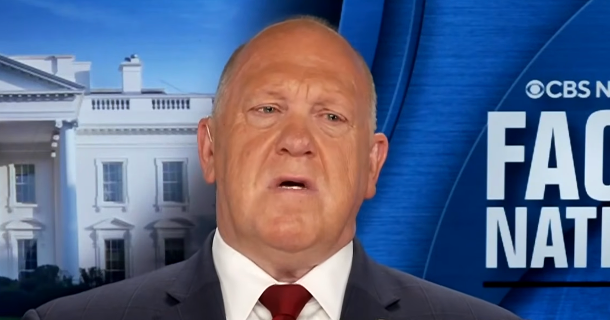 Border Czar Blames 3 ICE Deaths On Failure To Comply -- Before Making Shocking Admission
