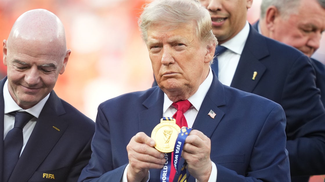 World Cup Player Appears To Snub Trump On Live TV Medal Ceremony