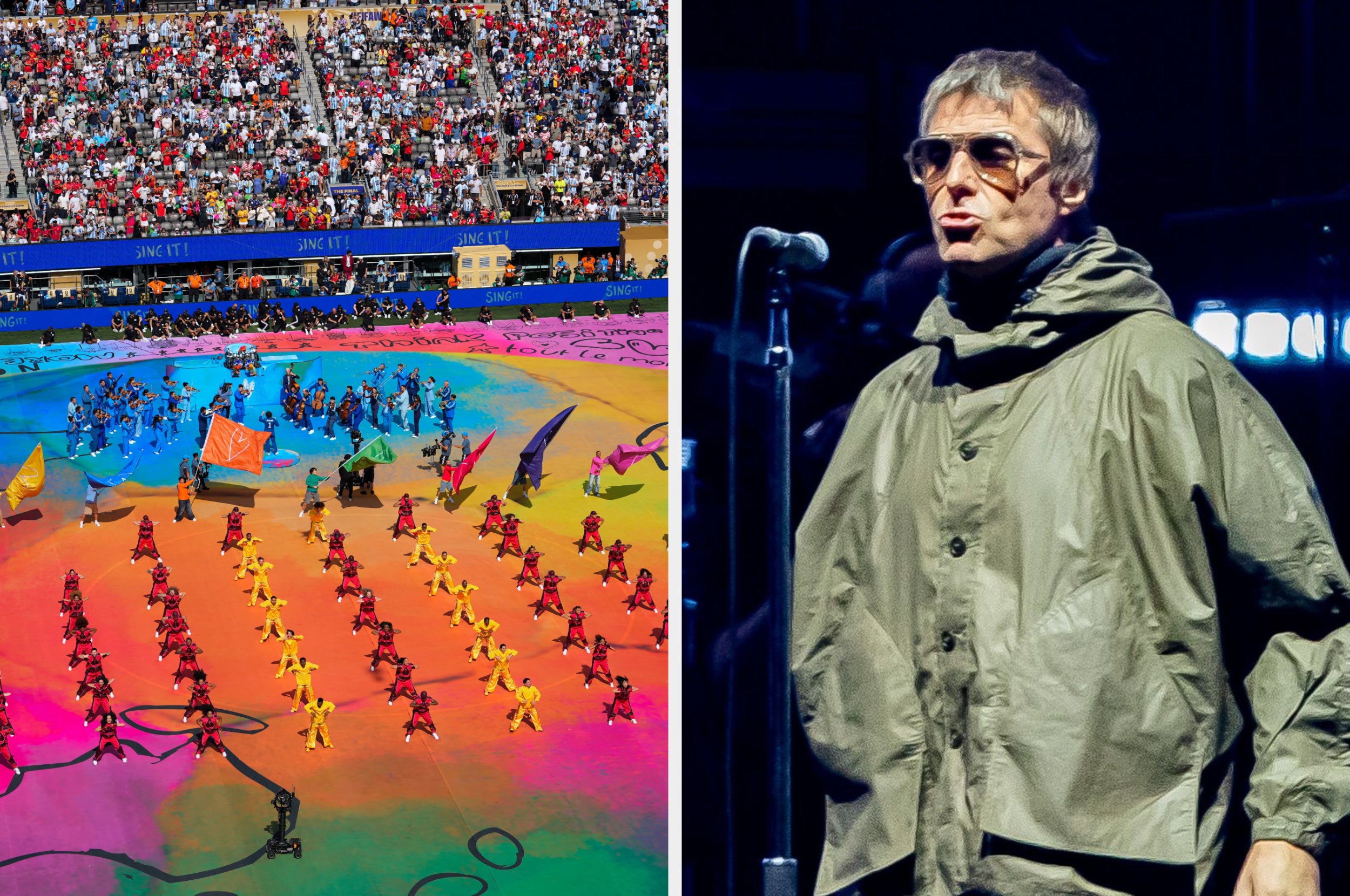 Liam Gallagher Pulled No Punches When It Came To That Divisive World Cup Halftime Show