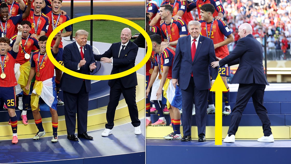 Trump's World Cup Body Language Has Experts Divided — But They All Agree On 1 Thing
