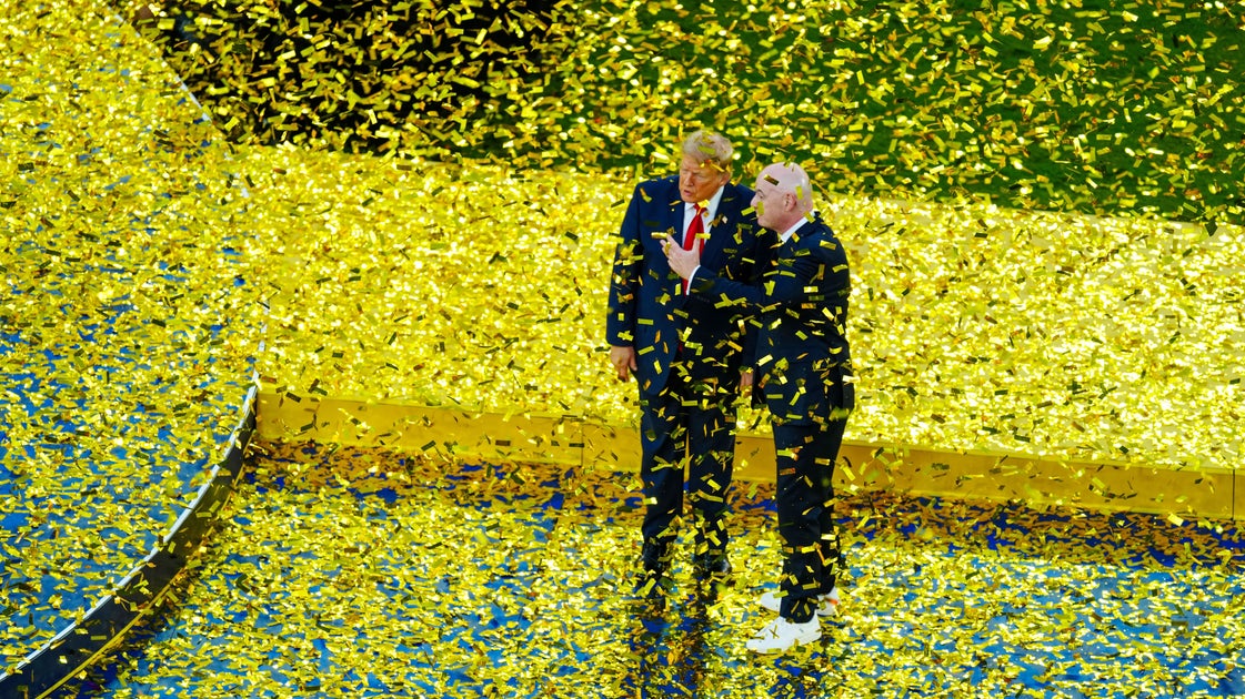Newspaper Praised For Writing 1 'Brilliant' Caption About Trump Hogging Spotlight At World Cup