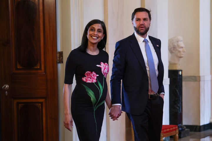 Second lady Usha Vance and Vice President JD Vance tied the knot in 2014.