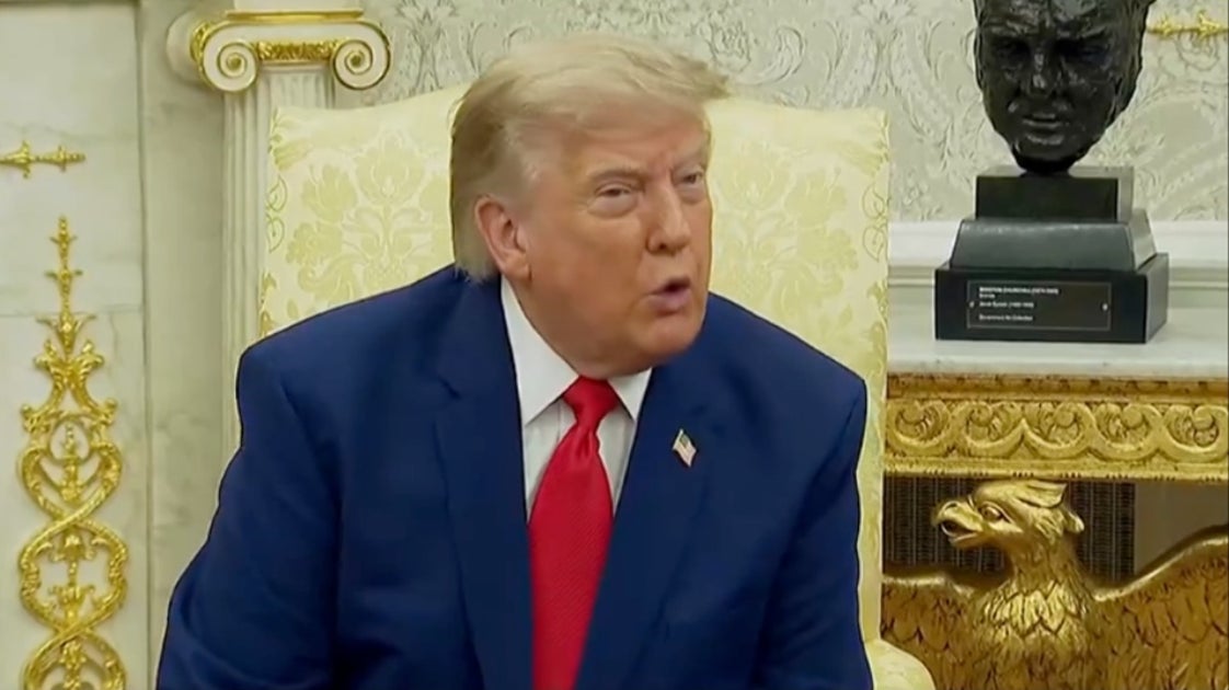 Trump Goes After Female Reporter Asking If He’ll ‘Just Keep Bombing’ Until Iran Gives Up