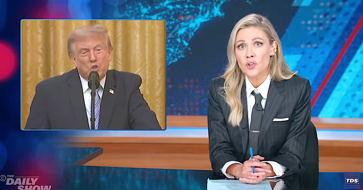 ‘Even He Sounds Exhausted’: Desi Lydic Mocks Trump’s ‘Glitch’ During Election Speech
