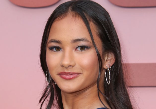 Kaylee Hottle at the Godzilla x Kong: The New Empire premiere in 2024