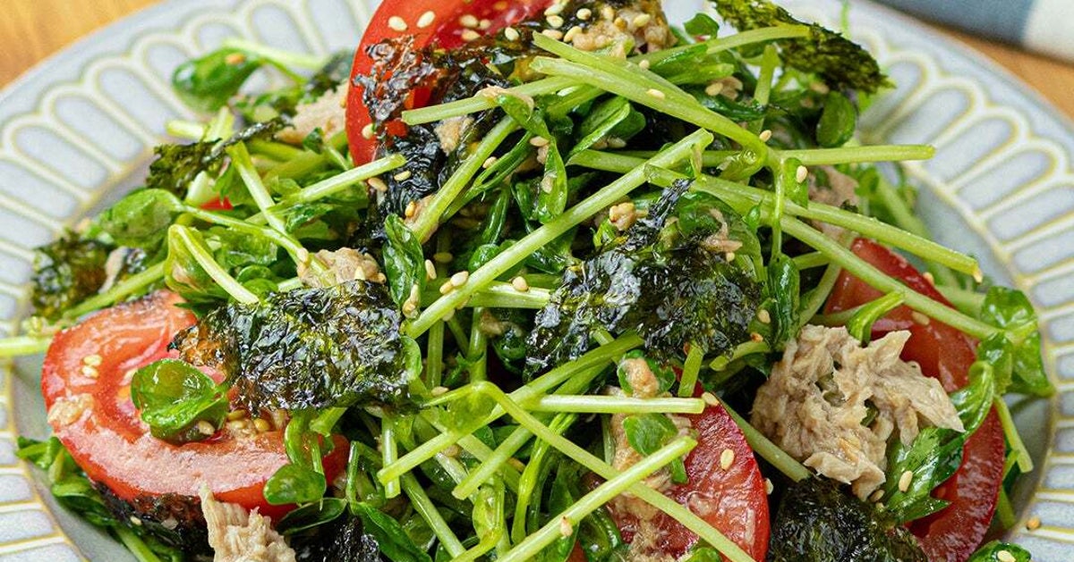 【豆苗で簡単もう一品】火を使わずパッと作れる！リピート間違いなしの豆苗レシピ3選