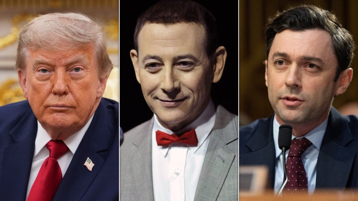 Donald Trump, Pee Wee (not Pinky) Herman, and Jon Ossoff.