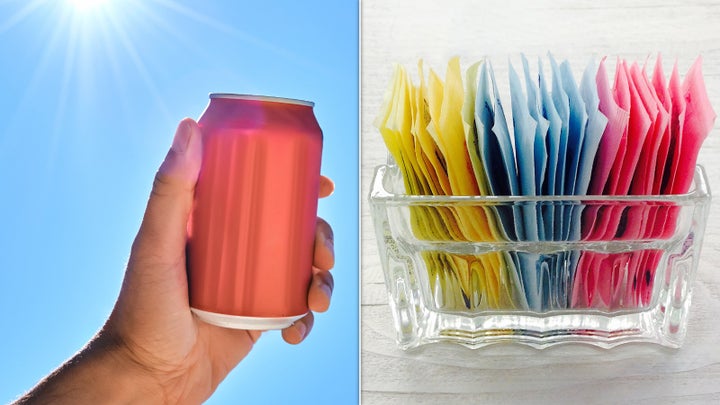 Artificial sweeteners such as erythritol (Truvia), aspartame (Equal) and saccharin (Sweet N’ Low) are widely used in products advertised as “sugar-free” or “diet.”
