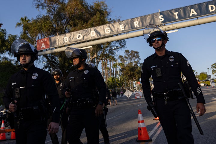 Protests erupted after federal immigration agents were reportedly spotted on stadium grounds on June 19. The organization later said it barred them from entry.
