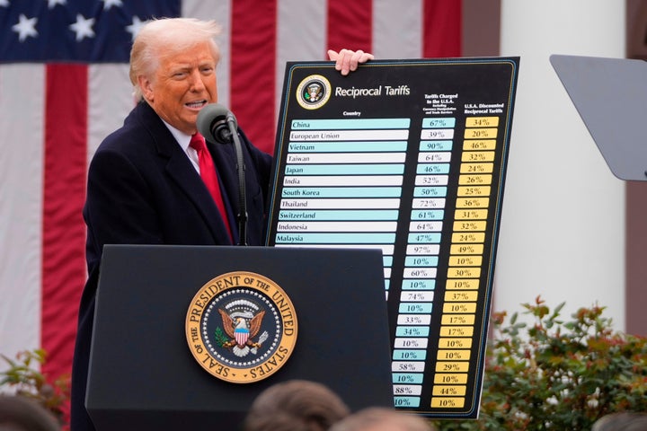 The United States will slap taxes of 10% to 12.5% on imports from 60 trading partners accounting for 99% of U.S. imports, charging that they have inadequately enforced bans on goods produced by forced labor.