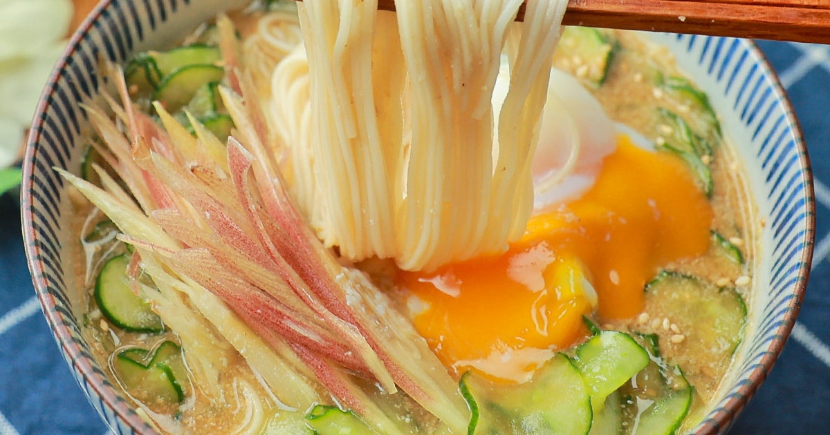 【そうめん、めんつゆだけには戻れないかも...！】夏は週3で食べてます！混ぜるだけの簡単そうめんアレンジレシピ
